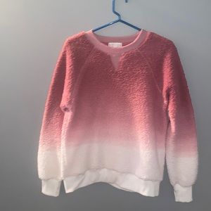 Pj salavate cozy sweat shirt pink ombré